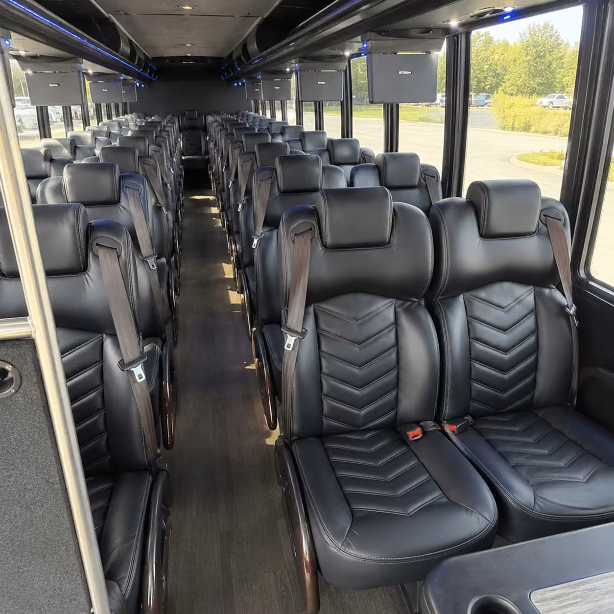 30 passenger minibus inside