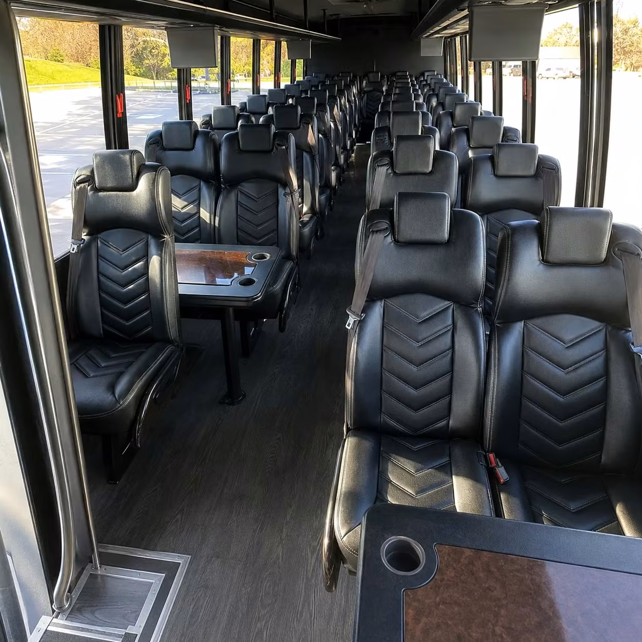 30 passenger minibus interior