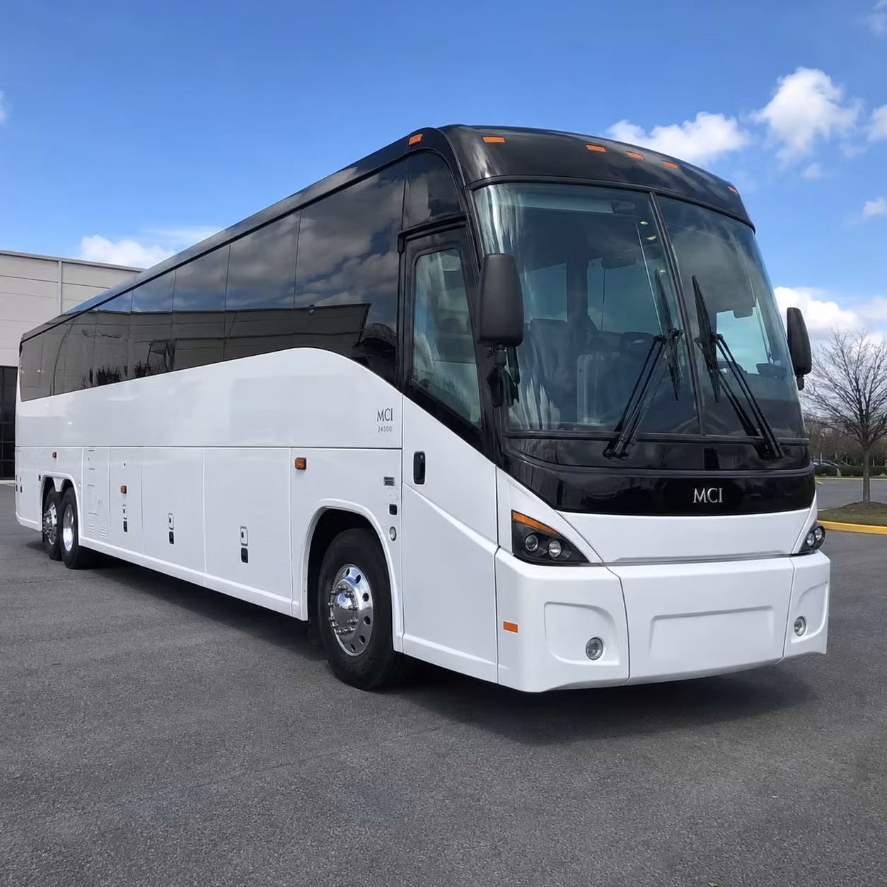 56 passenger charter bus