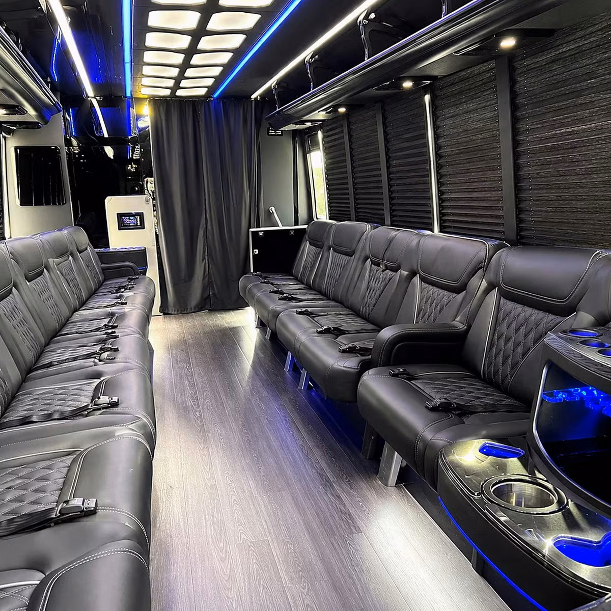 party bus interior