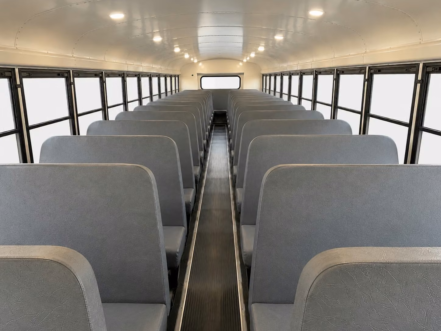school bus interior